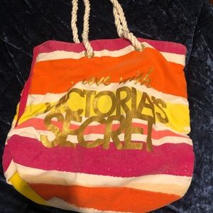 Adorable Victoria secret tote/ beach bag